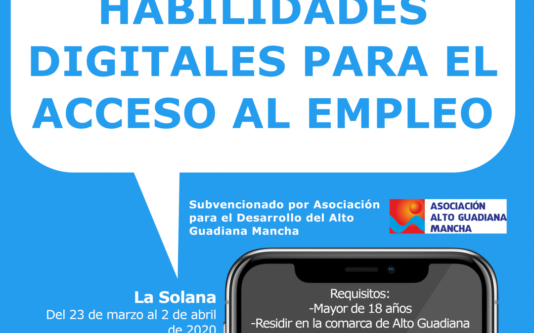 Curso Habilidades Digitales para el Acceso al Empleo